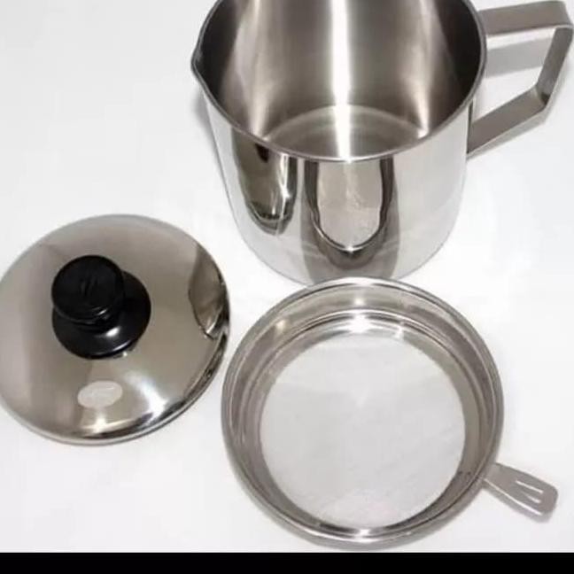 Bình Lọc Dầu Bằng Thép Không Gỉ 12cm Chất Lượng Cao | BigBuy360 - bigbuy360.vn