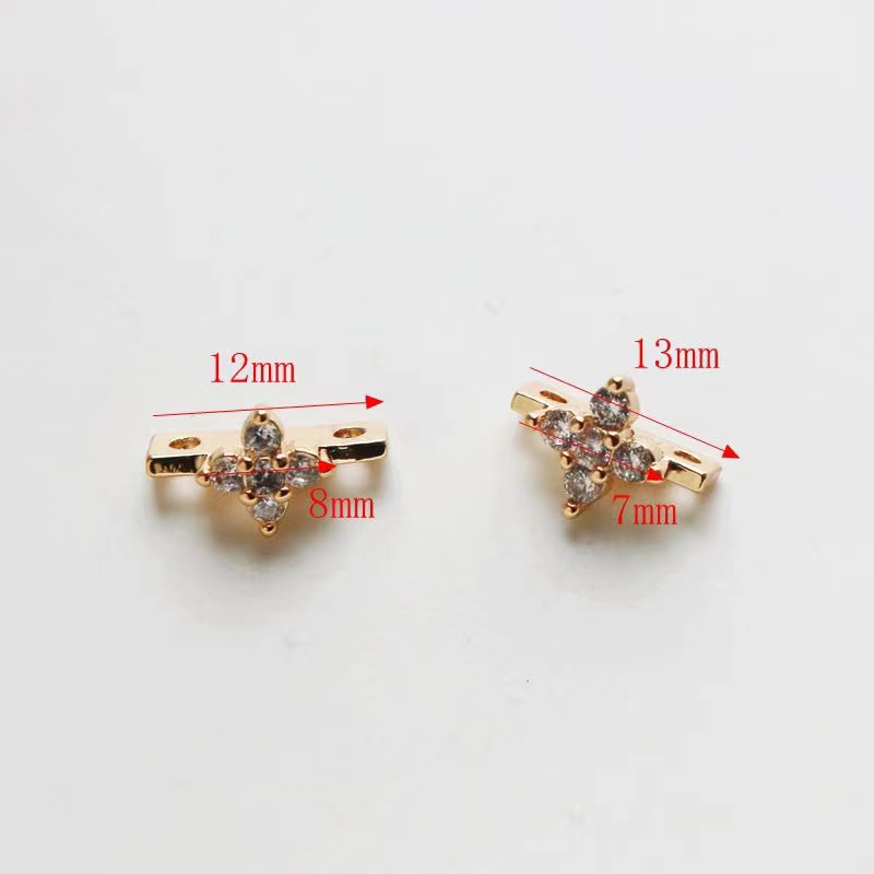 Túi Đồng 14k Đính Ngọc Trai Giả Dùng Làm Trang Sức Thủ Công