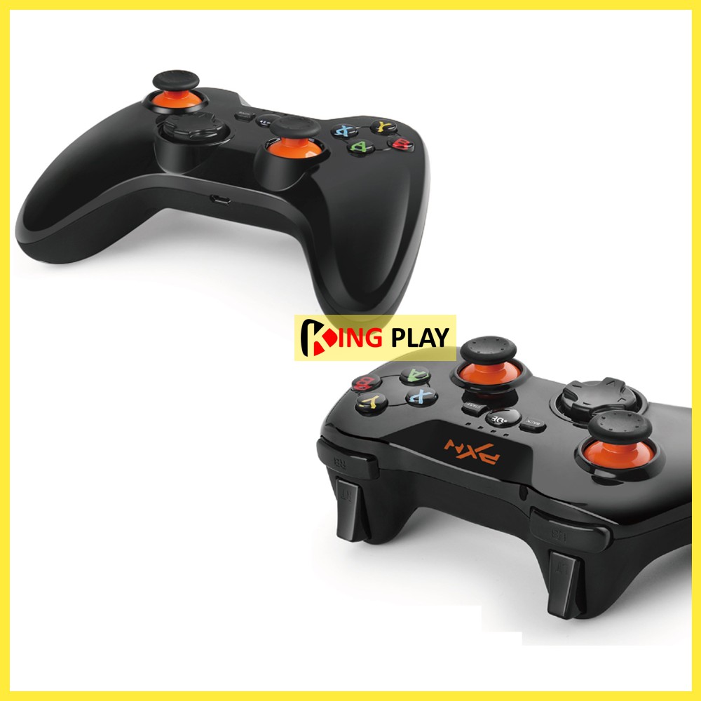 Tay cầm chơi game không dây PXN 9603 – Tay cầm chơi game PC Laptop /Điện thoại Android /TV – Kết nối không dây USB 2.4g