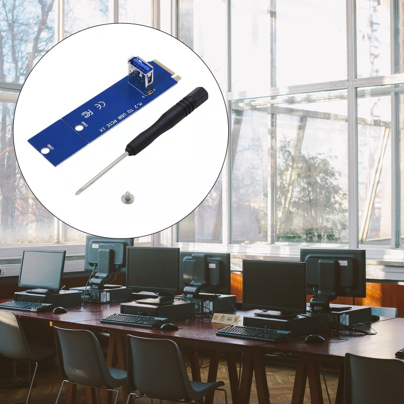 Thẻ Mở Rộng Ổ Cứng SSD M.2 NGFF- Cho M.2 NGFF M Để Bàn PCI Express X