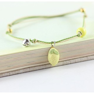 Vòng tay gốm cầu vồng, sao biển, trái cây, hoa quả