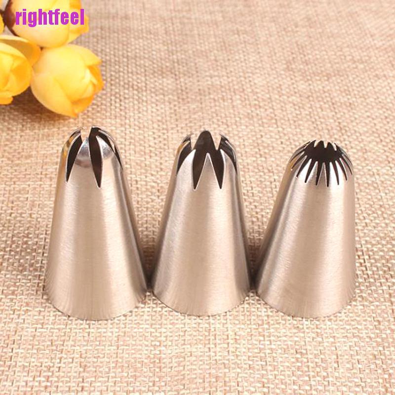 Bộ 3 Dụng Cụ Trang Trí Bánh Kem Bằng Inox Chuyên Dùng