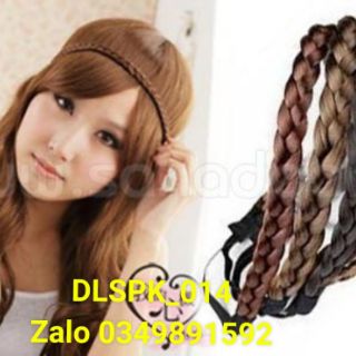 Băng đô thắt bím dây thun PK014