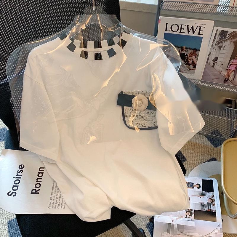 Áo Thun Tay Ngắn Thiết Kế Mới Ngọt Ngào Thời Trang Mùa Hè Dành Cho Nữ