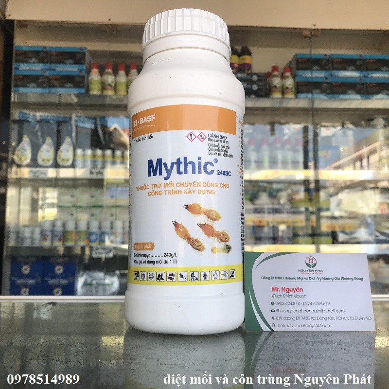 Mythic 240SC 1 lít - thuốc diệt mối tận gốc cao cấp, có lấy truyền