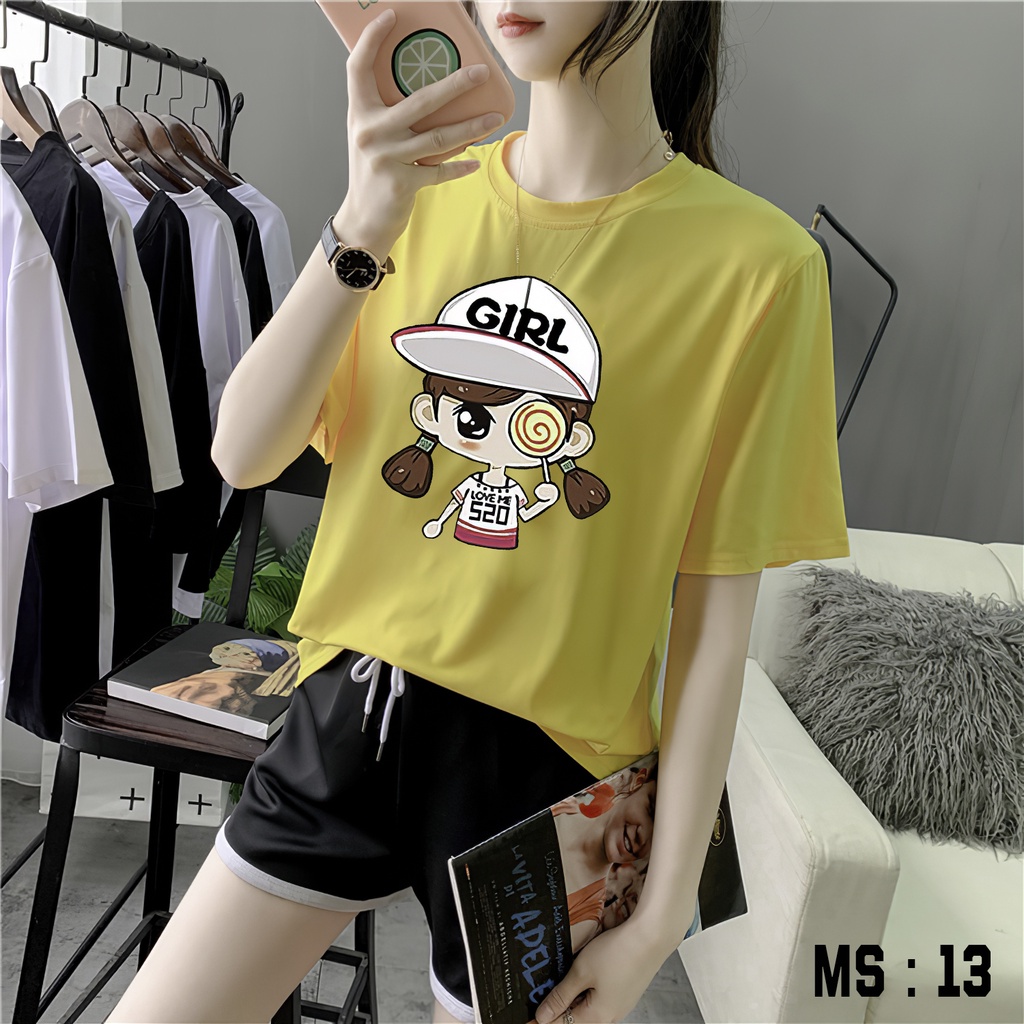 Sét bộ dễ thương in hình cực cute 13