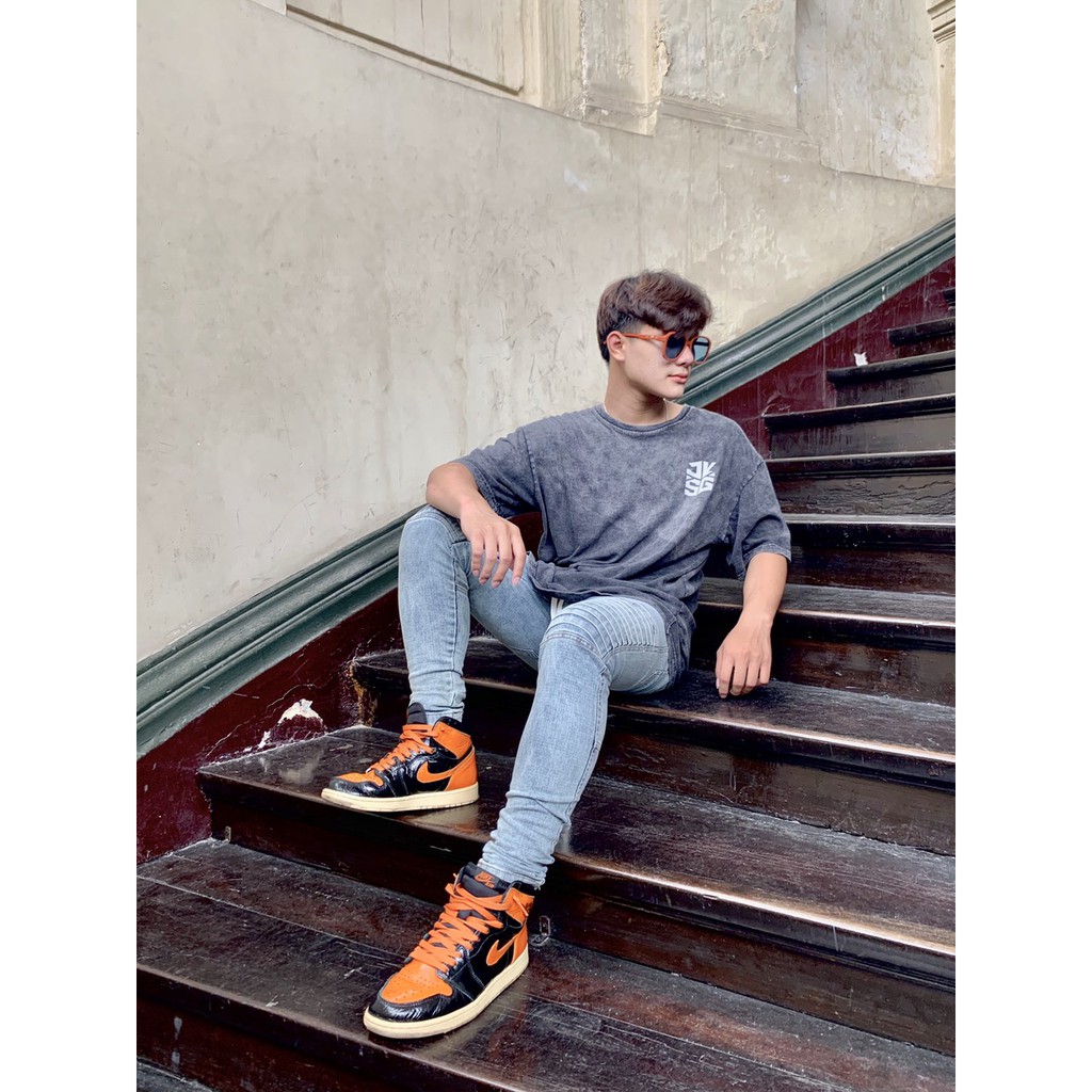 Quần Jean Biker Nam Form Slim Cao Cấp, Vải Xịn Co Giãn Thoải Mái Vận Động, Gối Gấp Ly Thời Trang Trẻ Trung Thời Thượng