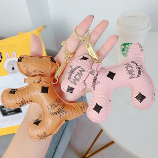 Móc khóa da họa tiết ấn tượng