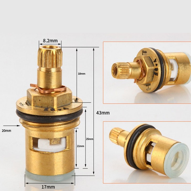 Ruột vòi nước, lõi đồng vòi nước lạnh và van góc