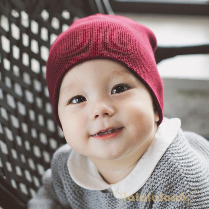 Mũ beanie trùm đầu 2 lớp thời trang mùa đông cho bé