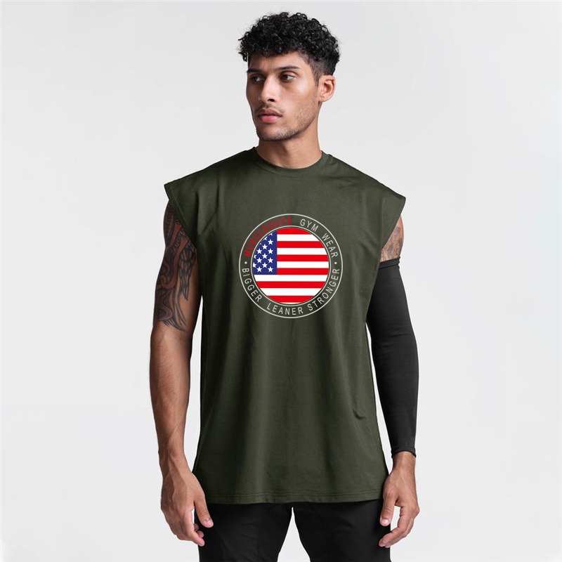 Áo Ba Lỗ Lưới Không Tay Khô Nhanh Thời Trang Thể Thao Cho Nam