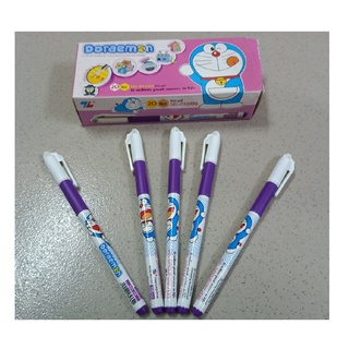 Hộp 20 bút doraemon thiên long gel-012 mực tím