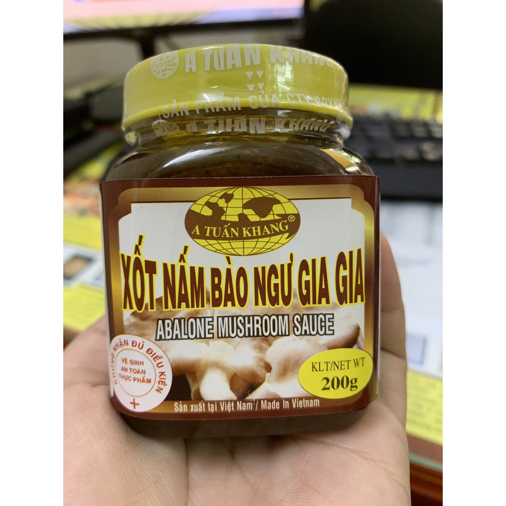 Sốt Nấm Bào Ngư Gia Gia 200g