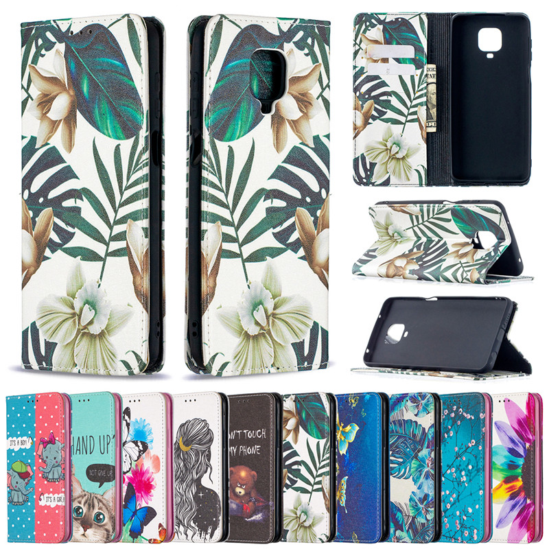 Bao Da Nắp Gập Xinh Xắn Cho Xiaomi Redmi Note 9 Pro Max Note 9s 9c 9a