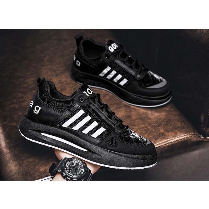 Giày nam sneaker thể thao gaxing đế cao 5cm siêu đẹp mới nhất ( có 2 mầu )