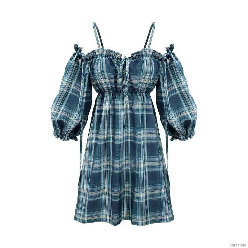 Đầm trễ vai tay phồng xinh xắn cho nữ | BigBuy360 - bigbuy360.vn