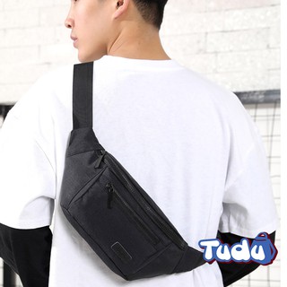 Túi Bao Tử Đeo Chéo Ngang Hông Nam Nữ Phong Cách Thời Trang Hàn Quốc Vải Chất Lượng Cao (CN206)