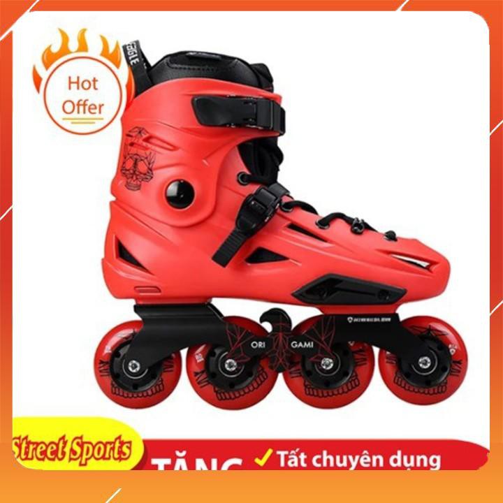 Giày Patin Flying Eagle F3S Đỏ Tặng kèm 2 bánh đèn 120k