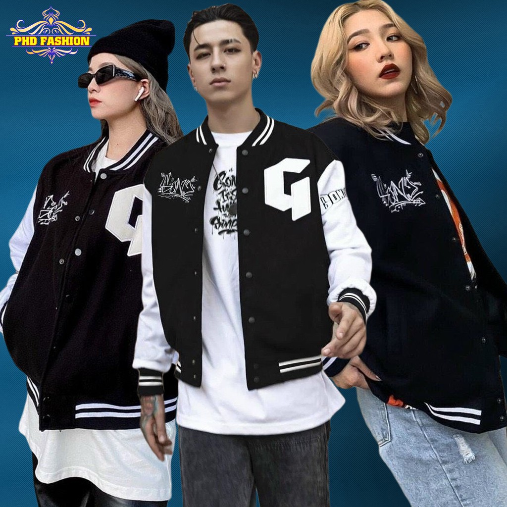 Áo bomber unisex vải dù 2 lớp giữ ấm tốt không bong tróc chất vải mịn màng (màu đen), cam kết video kèm ảnh thật