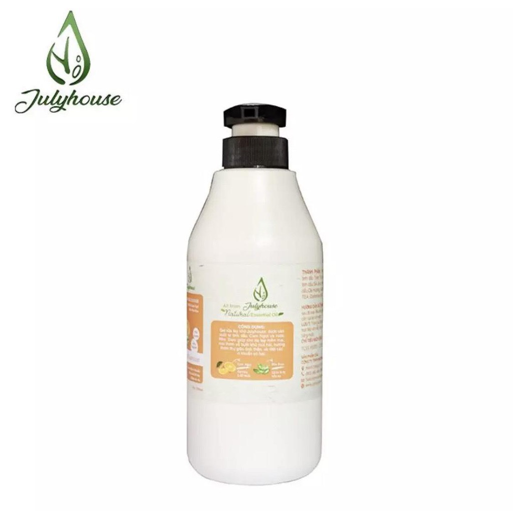 Gel Rửa Tay Khô Nha Đam chiết xuất từ Tinh Dầu Vỏ Bưởi/ Cam Ngọt 500ml JULYHOUSE (mùi ngẫu nhiên) | BigBuy360 - bigbuy360.vn