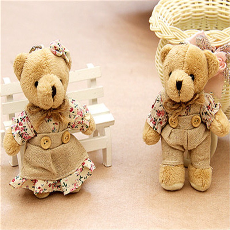 Gấu Bông Teddy Váy Hoa cao cấp _ GD01
