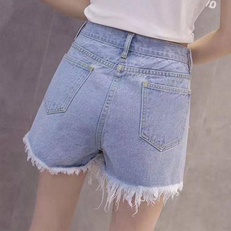 Quần Jeans Lưng Cao Thiết Kế Ôm Sát Tôn Dáng Cho Nữ