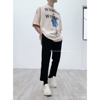 Quần kaki xuông xắn gấu ( đen / be ) Q339