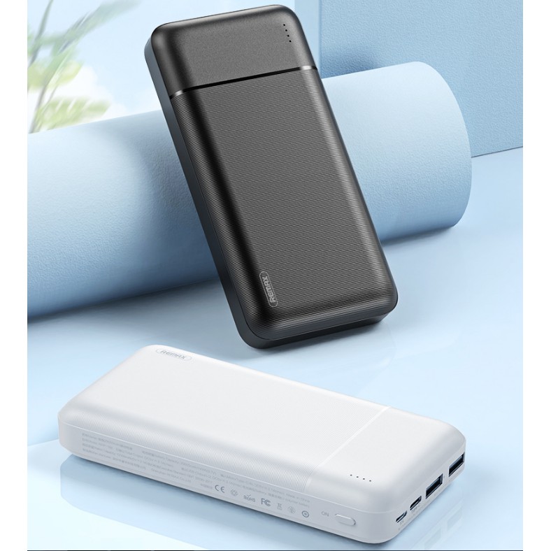 CHÍNH HÃNG Pin Sạc Dự Phòng 20000mah Remax RPP-166 Lango Series Fast Charing 2.1A tích hợp 2 cổng USB