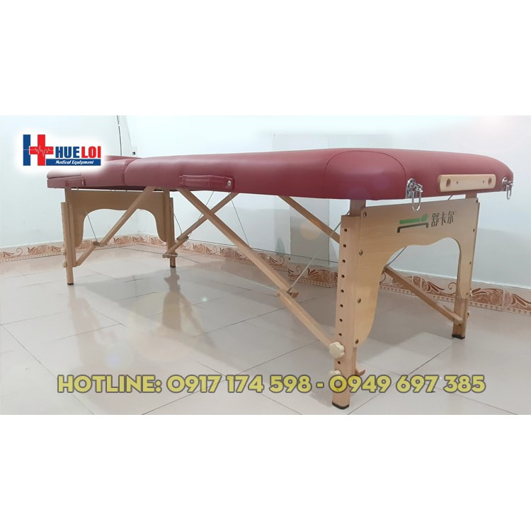 Giường massage gấp gọn nâng đầu cao cấp M5 cho bệnh nhân