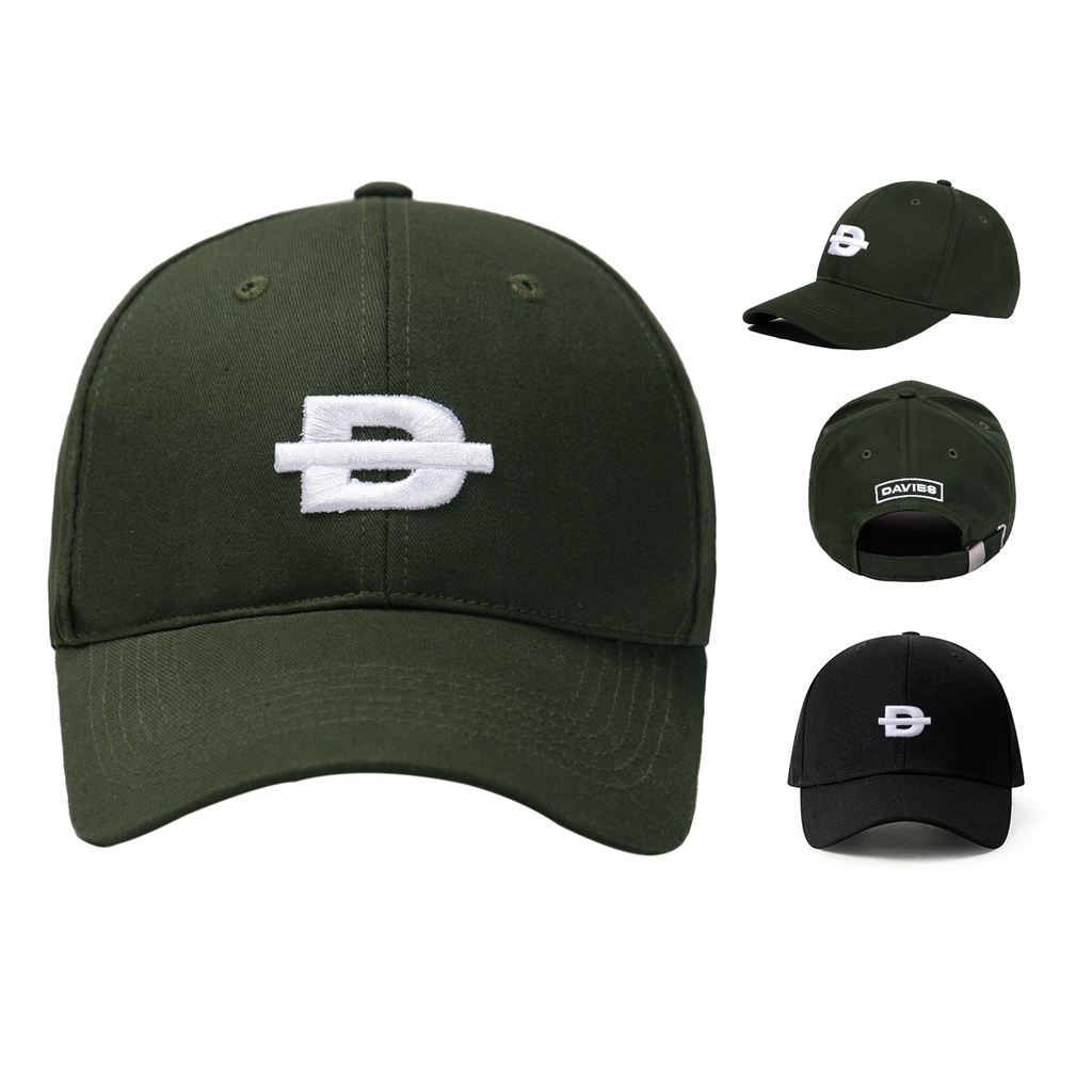 Mũ lưỡi trai đẹp màu đen nam nữ New D Cap local brand DAVIES | HAT08