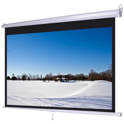 Màn Chiếu Treo Tường Kích Thước Từ 85inch - 136inch (1m52 - 2m44). Vải màn cao cấp, trắng sáng, chất lượng cao