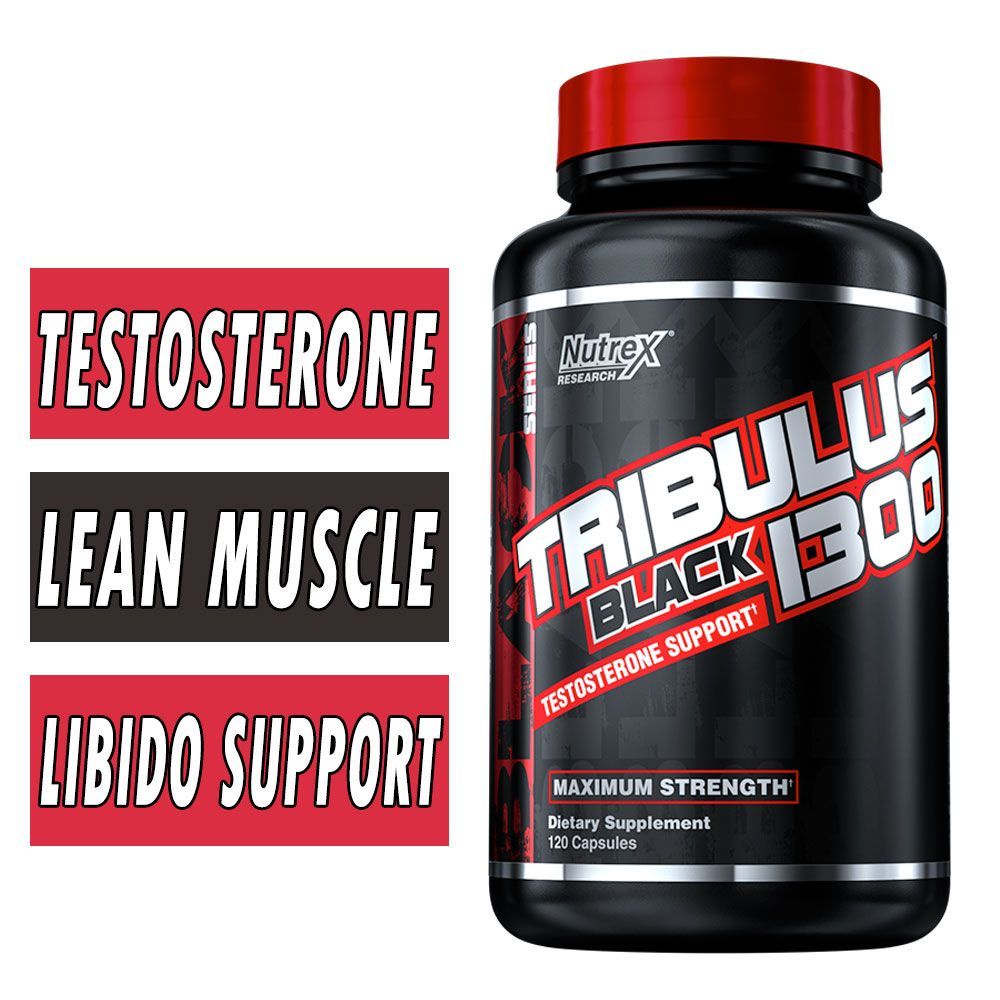 TĂNG TESTOSTERONE | Nutrex Tribulus Black 1300  - Tăng Sức Mạnh Cơ Bắp Sinh Lý Nam