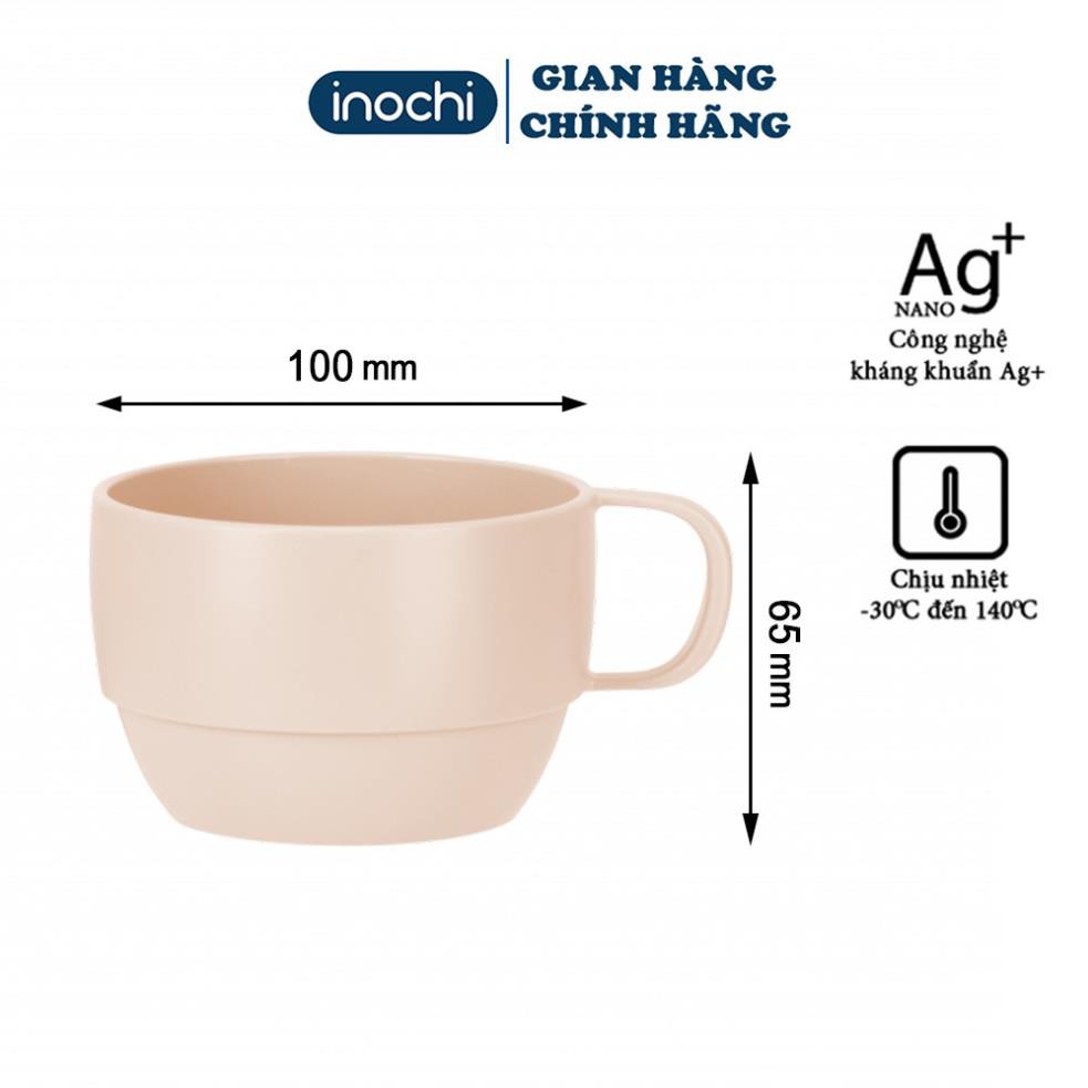 [Tặng Quà]Cốc nước -Ca uống nước 350ml cao thấp nhựa nguyên sinh kháng khuẩn Ag+ cao cấp cho bé CN01