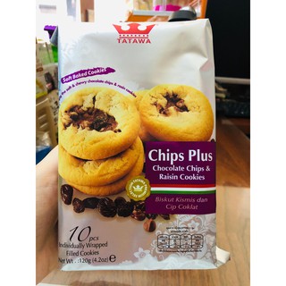 BÁNH QUY NHÂN MỨT NHO KHÔ  – Chip plus : Raisin & Chocolate Chips Cookies