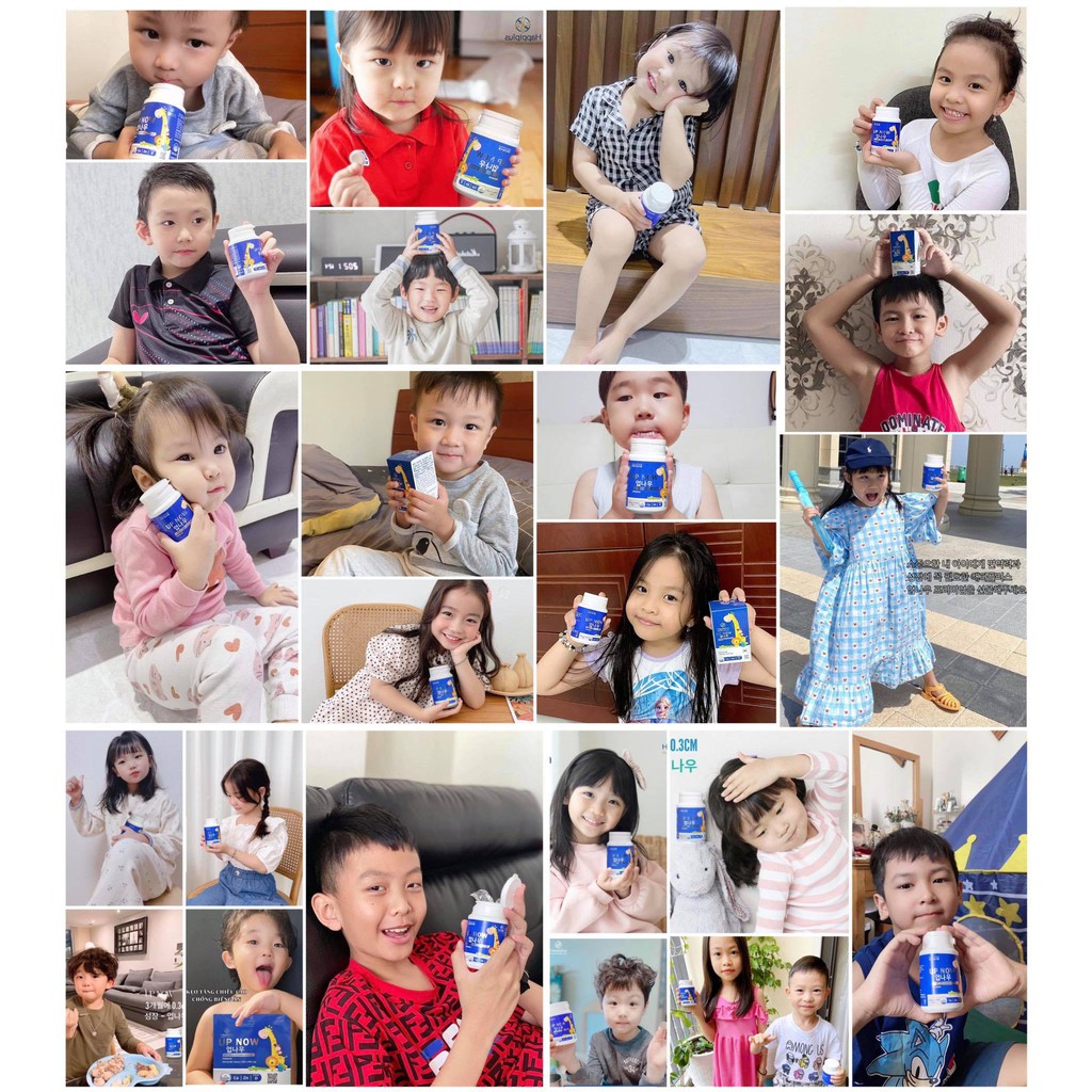 Tăng chiều cao ăn ngon cho bé UP NOW Happiplus Hàn Quốc | Thế Giới Skin Care