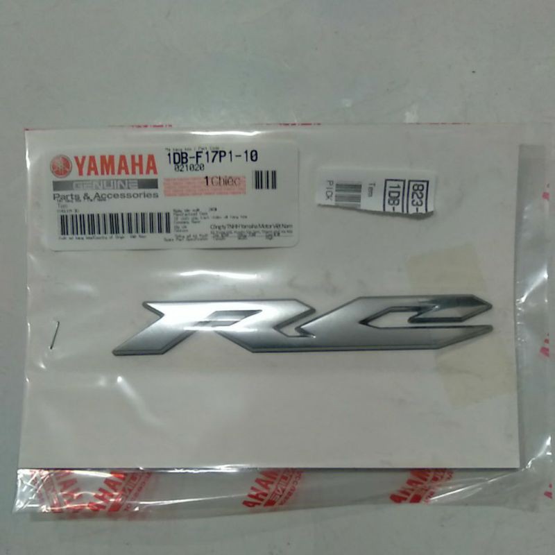 Tem chữ RC chính hãng Yamaha