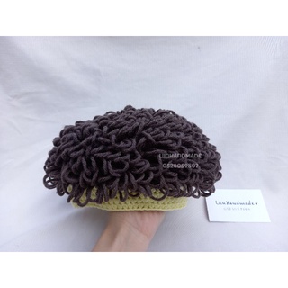 (Làm theo yêu cầu) Nón tóc xù cho bé trai - Nón len Handmade