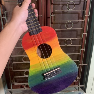 ĐÀN UKULELE SOPRANO 21INCH CẦU VỒNG