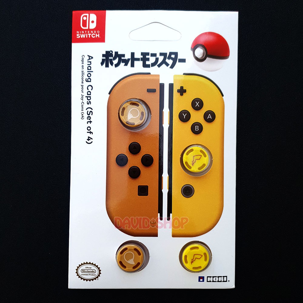 Núm bọc đuôi Pikachu Eevee cho Analog của Joy-Con - Nintendo Switch