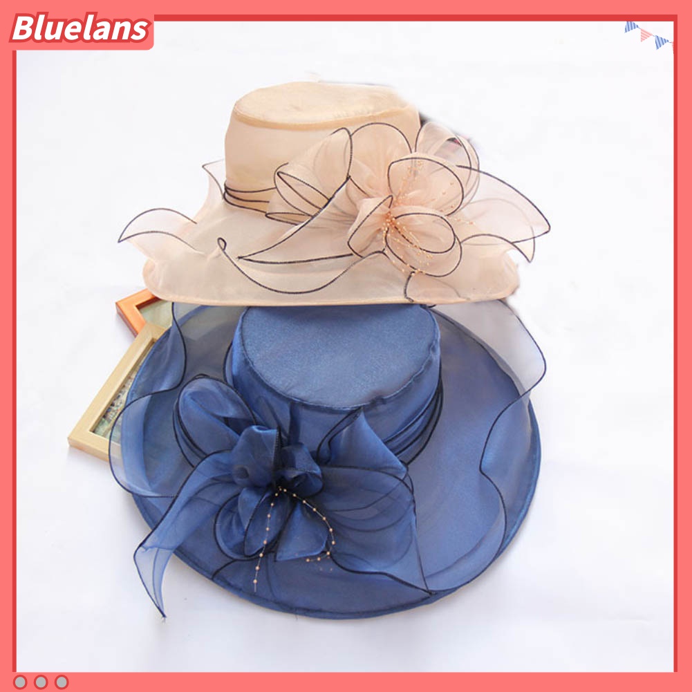 Mũ Chống Nắng Mỏng Nhẹ In Họa Tiết Hoa Xinh Xắn Thiết Kế Điều Chỉnh Được Thời Trang Đi Biển 48h