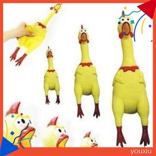 Đồ Chơi Hình Con Gà Bóp Phát Ra Tiếng Kêu Giúp Giảm Căng Thẳng