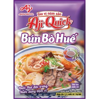 Gia vị nêm sẵn Bún Bò Huế Aji-Quick gói 59g