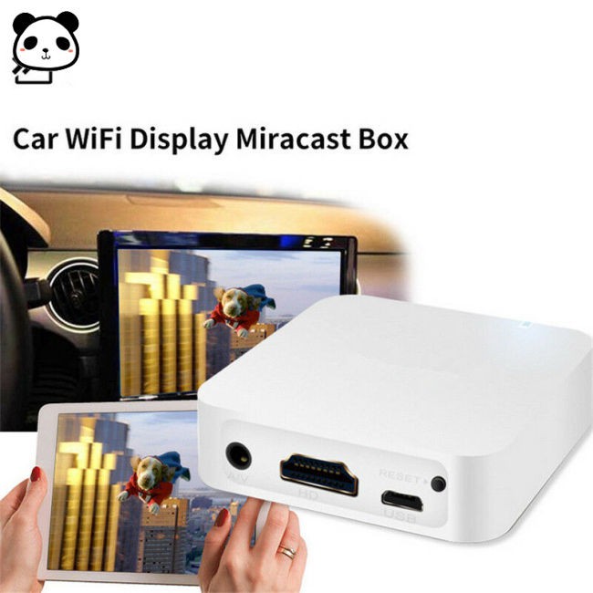 Car WiFi Display Miracast Box Mirror Link Adapter Airplay DLNA Android iOS