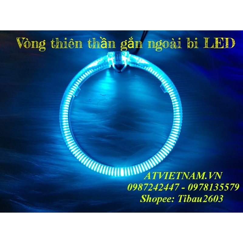 Vòng AE thiên thần 1 màu size 95mm dùng cho bi cầu 3 inch - Angel Eye