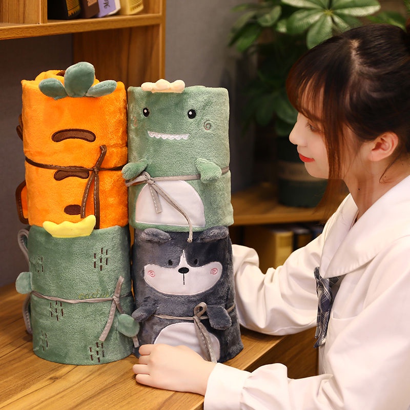 Chăn Bông Mỏng Điều Hòa Nhiệt Độ Ngủ Trưa Văn Phòng Mùa Hè Dễ Thương