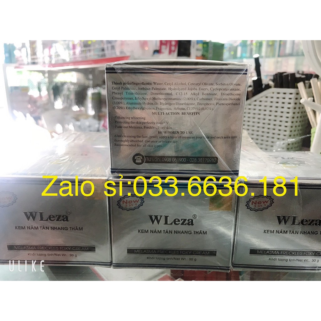 kem wleza bạc nám 30g