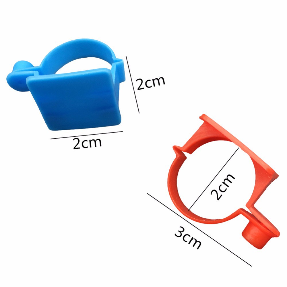 Set 100 Vòng Đeo Chân Gà Vịt 4 Màu