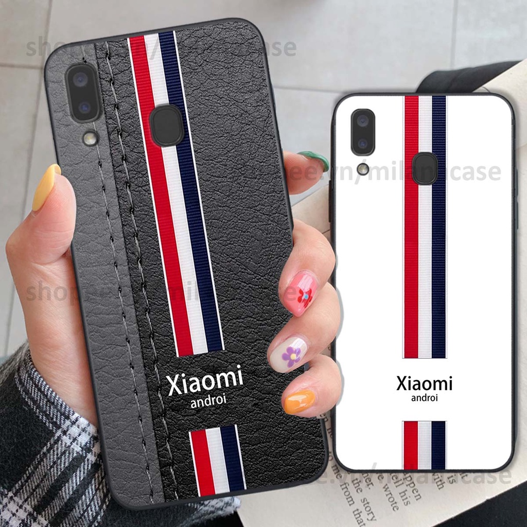 Ốp Samsung A20 / A30 in giả da phong cách thể thao, cá tính, thời trang