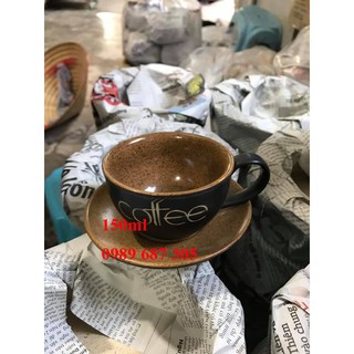 Bộ ly cốc cafe gốm 150ml