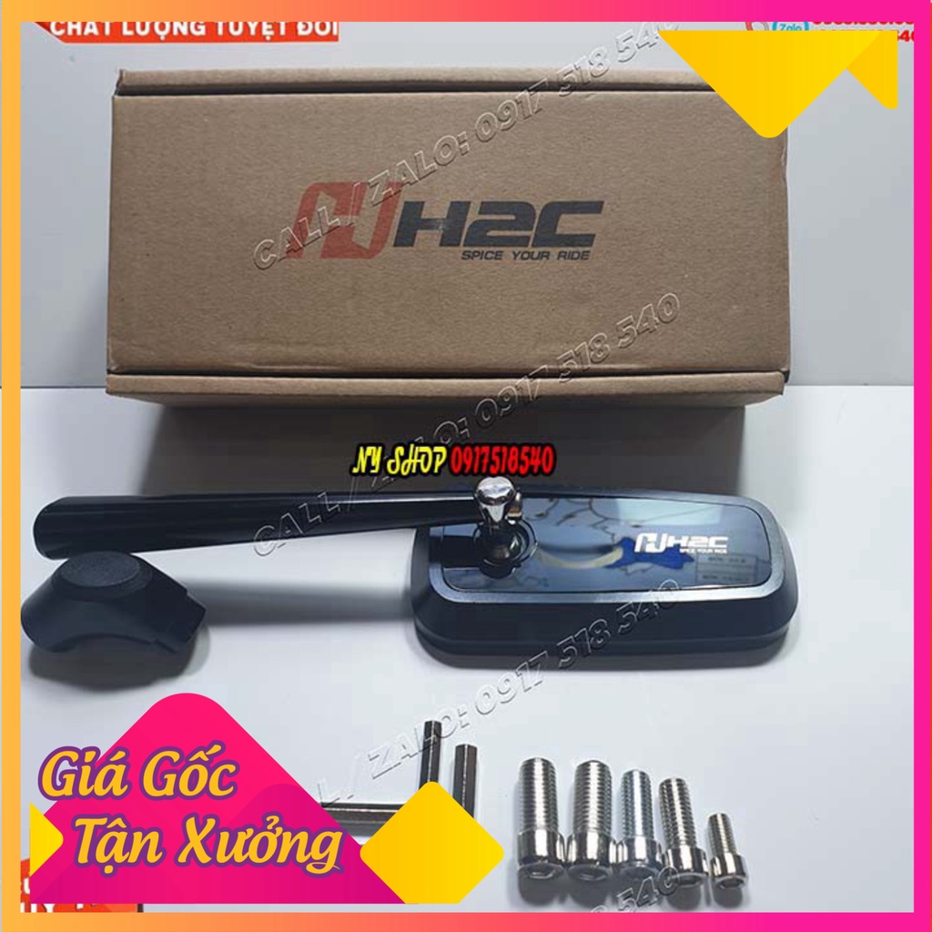 🥇 GƯƠNG CHIẾU HẬU H2C CHÍNH HÃNG ĐỦ ỐC VÀ LỤC GIÁC ( GIÁ 1 CHIẾC) 🥇 (Ảnh Sp thật)